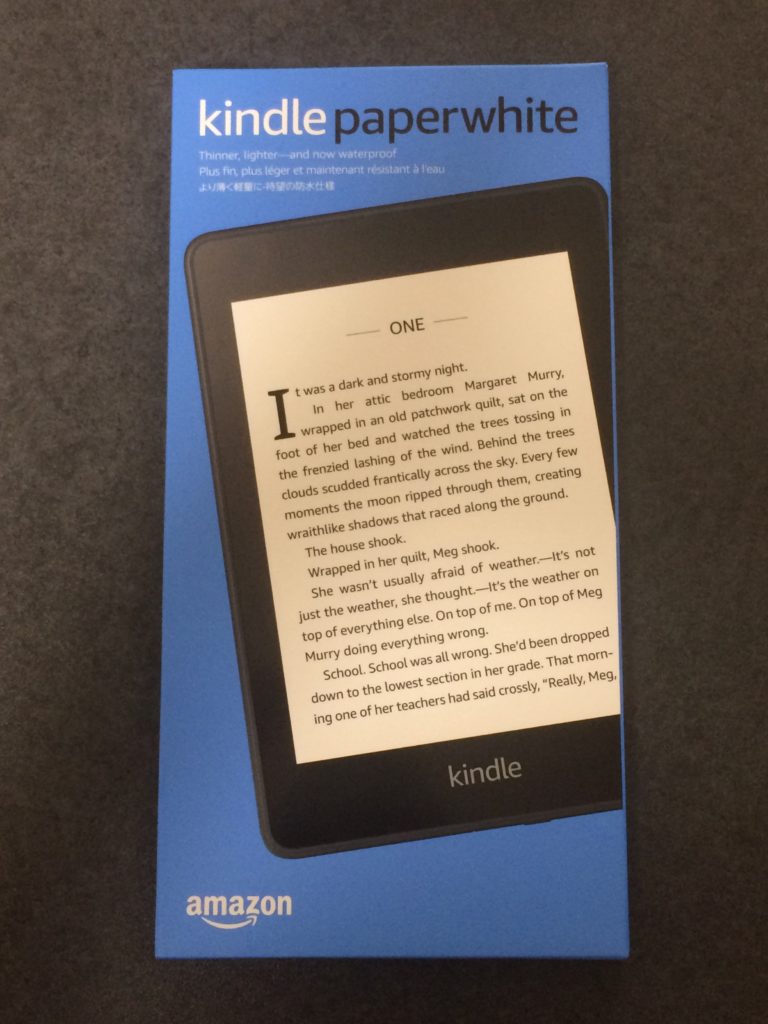 防水 新型Kindle Paperwhite（第10世代）32GBをレビューしたよ 