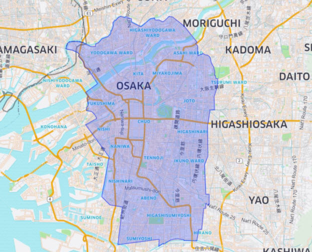 ウーバーイーツ エリア地域|UberEats配達エリア範囲拡大