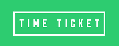 タイムチケット time ticket timeticket logo ロゴ