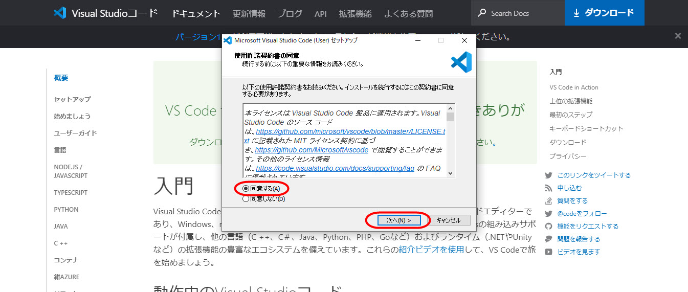 VSコード Visual Studio Code ビジュアルスタジオコード 使い方 日本語版 インストール方法 ダウンロード方法