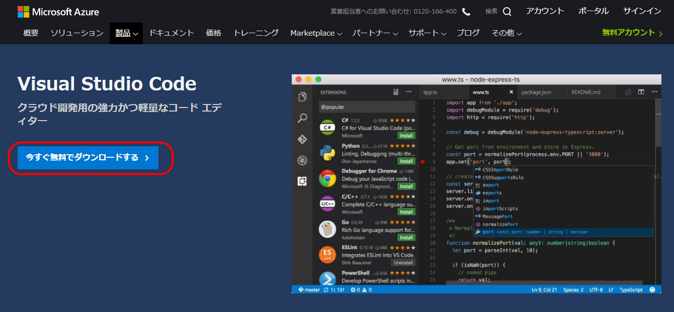 VSコードとは Visual Studio Codeとは ビジュアルスタジオコードとは 使い方 日本語版 インストール方法 ダウンロード方法 python