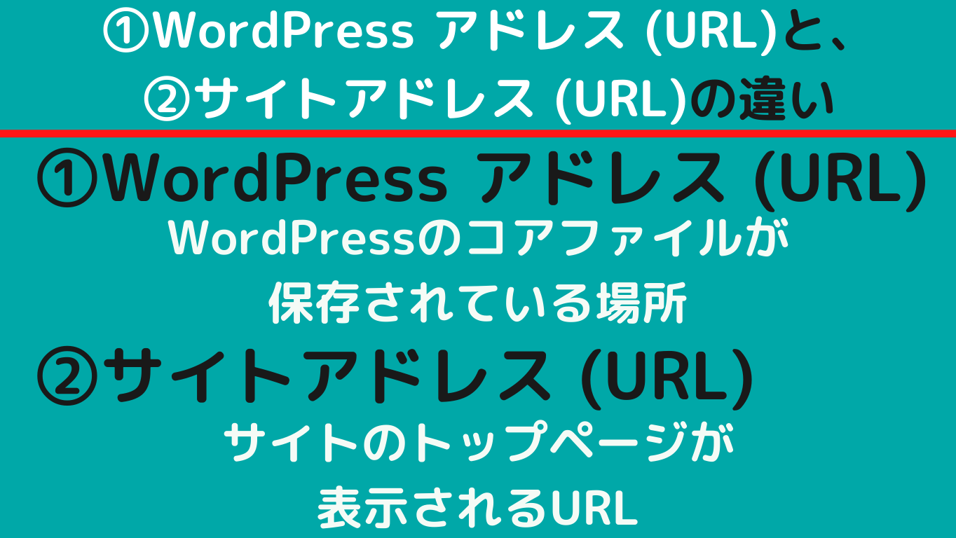 【SSL化設定】WordPressアドレスとサイトアドレスの違い・変更方法【ワードプレスブログ作り方】