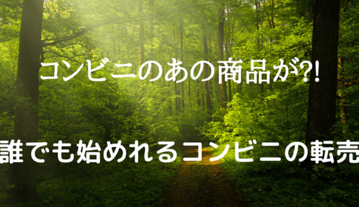 【あの商品が?!】転売の仕組み