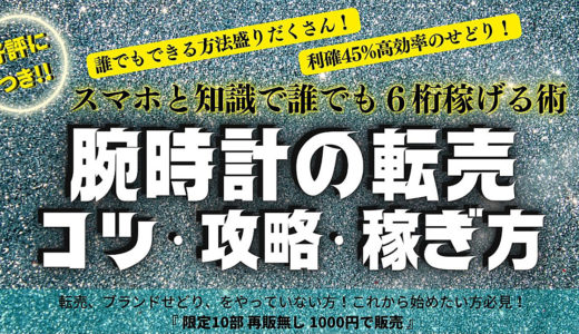 主婦でも学生でもできる、利確高確率の簡単せどり！！