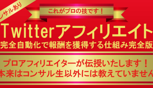 【コンサルあり】Twitterアフィリエイト完全自動化の仕組み作り【ブログ・SEOなど全部不要・フォロワー0でも簡単！】