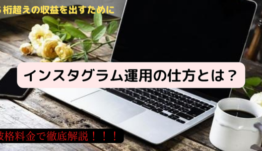 【どこよりも安く詳しく】インスタグラム運用の仕方を徹底解説！！