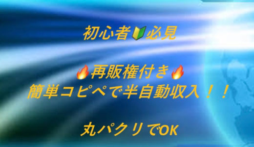 【再販権付】初心者でもできる副業収益化方法教えます！！