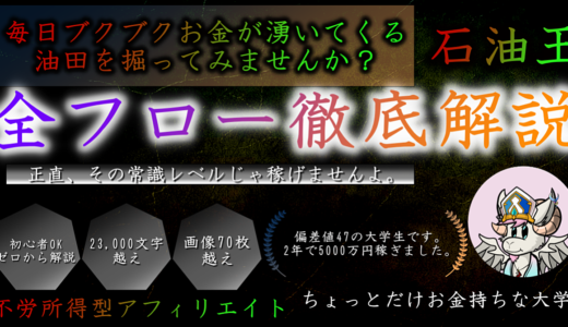 不労所得型アフィリエイト【完全網羅型マニュアル】