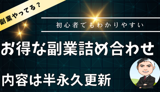 【現在の副業数　10件】お得な副業詰め合わせセット(半永久更新)