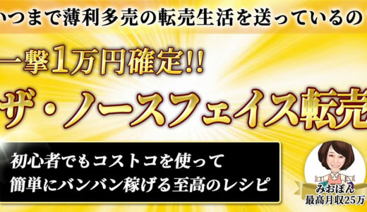 【170部超】いつまで薄利多売の転売生活送っているの？一撃1万円確定！！ザ・ノースフェイス転売