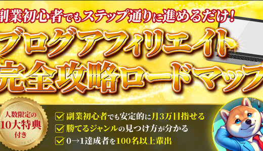 〜ブログアフィリエイト完全攻略ロードマップ〜　手堅く月3万の自販機ならこれだけでOK!!