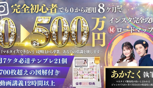 【裏側全公開】Instagram運用 0 ⇒5,000,000完全ロードマップ