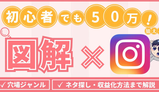 【穴場発見！？】図解 × インスタで3ヶ月で売上50万を狙える戦略的手法