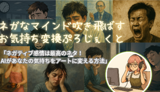 ネガなマインド吹き飛ばす！お気持ち変換ぷろじぇくと