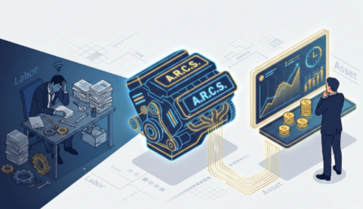 【資産化】「労働」はオワコン。「A.R.C.S.理論」で構築する、寝ている間に口座が潤う“自動収益OS”の正体