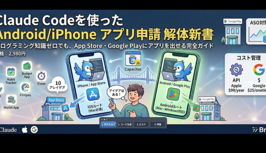 【Claude Code】を使った Android/iPhone アプリ申請 ＜解体新書＞