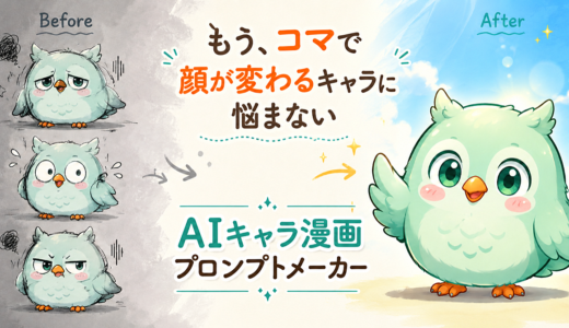 AIキャラ漫画プロンプトメーカー